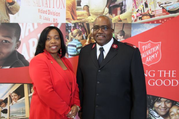 Dr. Sharilyn Franklin (Event Chair), Major Lonneal Richardson D.C.